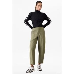 Athleta Skyline High Rise Barrel Leg Pant 14